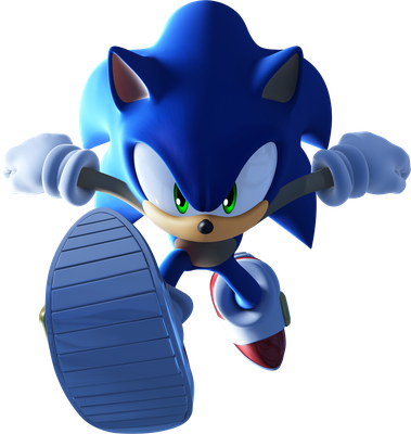 Sonic Unleashed - Packshot Pose Full Sonic